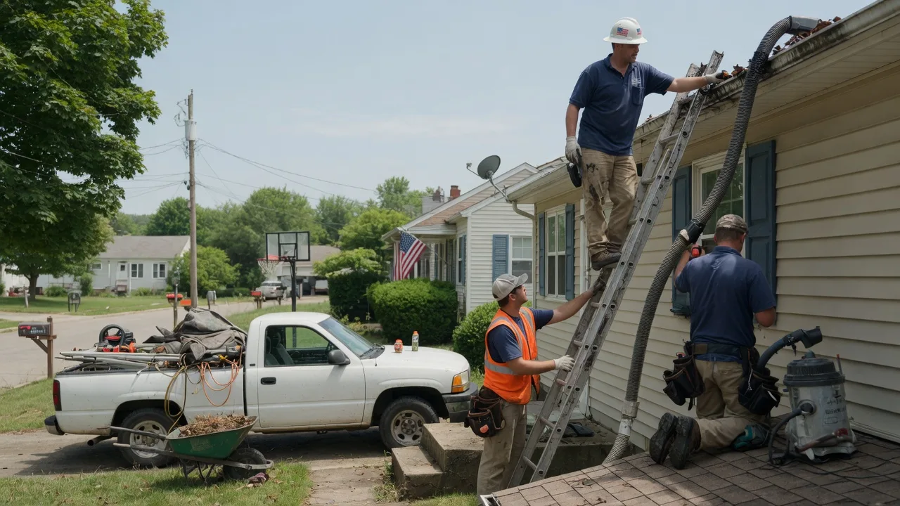 Gutter Installation in New Goshen, IN near me